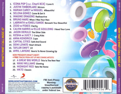 Various : Now That's What I Call Music! 47 (CD, Comp)