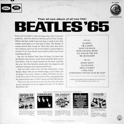 The Beatles : Beatles '65 (LP, Album, Scr)