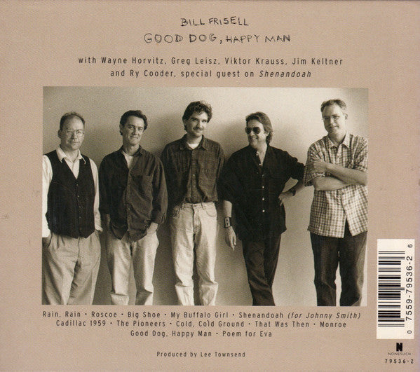 Bill Frisell : Good Dog, Happy Man (CD, Album)