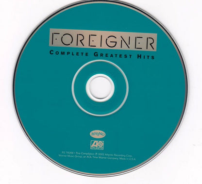 Foreigner : Complete Greatest Hits (CD, Comp, RM)