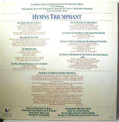 London Philharmonic Choir And National Philharmonic Orchestra : Hymns Triumphant (2xLP)