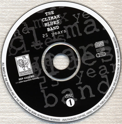 Climax Blues Band : 25 Years 1968-1993 (2xCD, Comp, Sli)