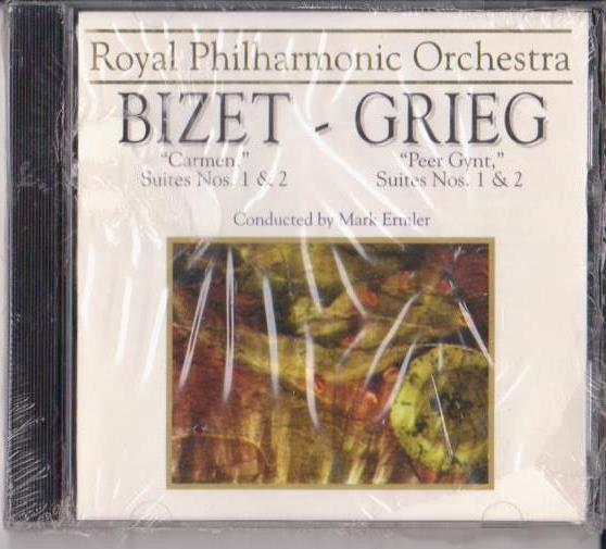 Bizet* / Grieg* - Royal Philharmonic Orchestra, Mark Ermler : Bizet: Carmen Suites Nos. 1 & 2 / Grieg: Peer Gynt Suites Nos. 1 & 2 (CD)