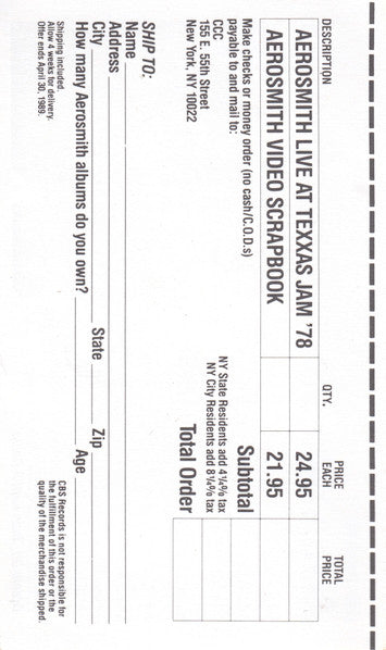 Aerosmith : Gems (Cass, Comp)