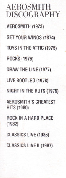 Aerosmith : Gems (Cass, Comp)