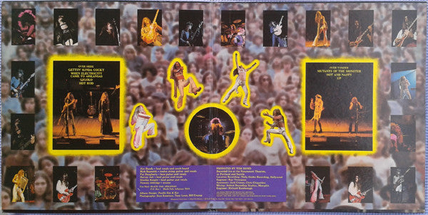 Black Oak Arkansas : Raunch 'N' Roll Live (LP, Album, RE, PR )
