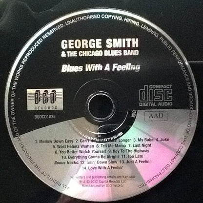 George Smith (4) & The Chicago Blues Band : Blues With A Feeling (A Tribute To Little Walter) (CD, RE, RM)