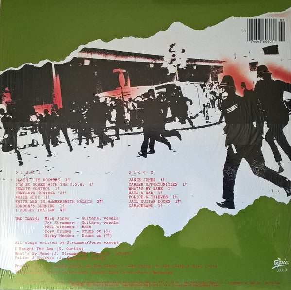 The Clash : The Clash (LP, Album, RE)
