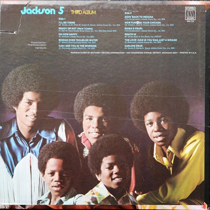 The Jackson 5 : Third Album (LP, Album)