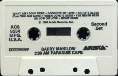 Barry Manilow : 2:00 AM Paradise Cafe (Cass, Album)