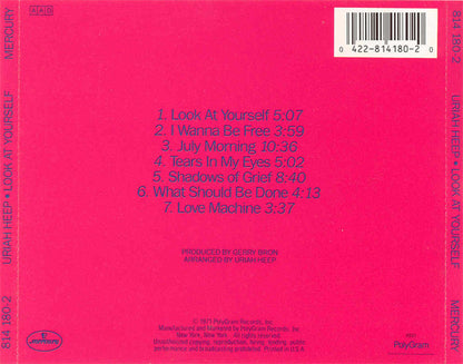 Uriah Heep : Look At Yourself (CD, Album, RE)