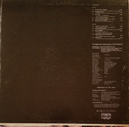 Tito Puente And His Concert Orchestra* : Tito Puente And His Concert Orchestra (LP, Album, Ind)