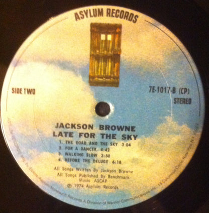 Jackson Browne : Late For The Sky (LP, Album, CP )