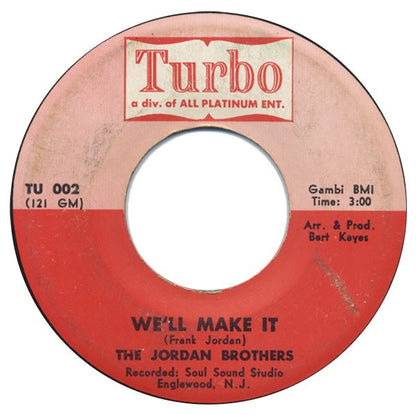 The Jordan Brothers : We'll Make It / Charlotte (7")