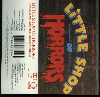 Howard Ashman And Alan Menken : Little Shop Of Horrors - Original Motion Picture Soundtrack (Cass, Album)