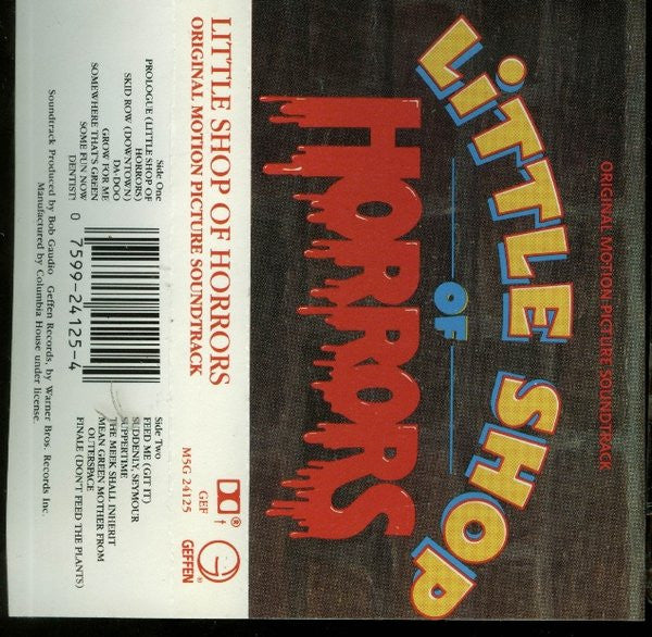 Howard Ashman And Alan Menken : Little Shop Of Horrors - Original Motion Picture Soundtrack (Cass, Album)