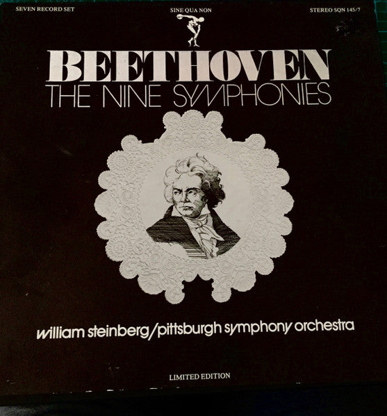 Beethoven*, William Steinberg / Pittsburgh Symphony Orchestra : The Nine Symphonies (7xLP, Ltd + Box, Comp)