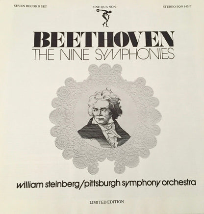 Beethoven*, William Steinberg / Pittsburgh Symphony Orchestra : The Nine Symphonies (7xLP, Ltd + Box, Comp)