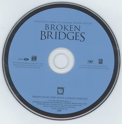 Various : Soundtrack From The Original Motion Picture Broken Bridges (CD, Album, Enh)