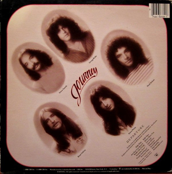 Journey : Departure (LP, Album, San)