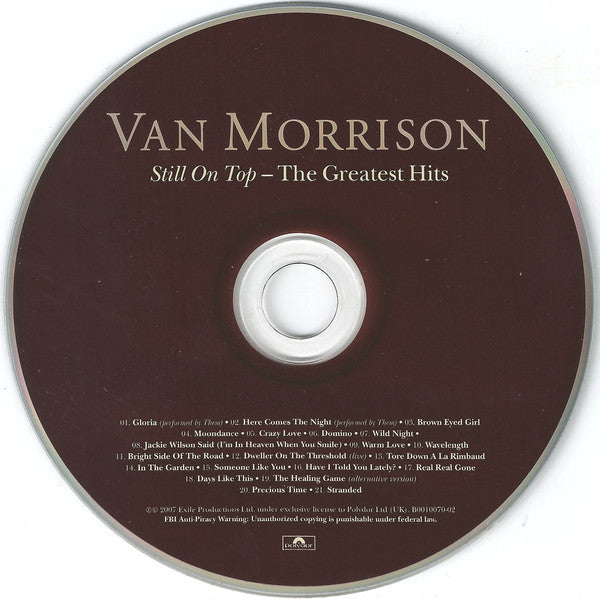 Van Morrison : Still On Top - The Greatest Hits (CD, Comp, RM)