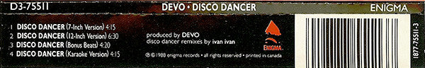 Devo : Disco Dancer (CD, Mini, Single)