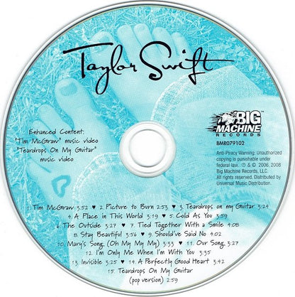 Taylor Swift : Taylor Swift (CD, Album, Enh, RE)