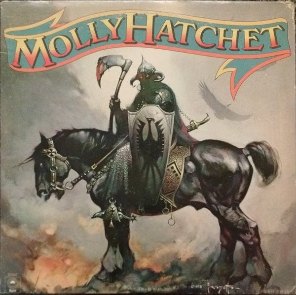 Molly Hatchet : Molly Hatchet (LP, Album, RE, Pit)