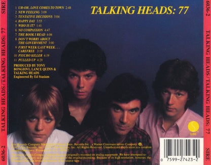 Talking Heads : Talking Heads: 77 (CD, Album, RE, Mad)