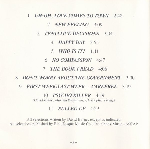 Talking Heads : Talking Heads: 77 (CD, Album, RE, Mad)