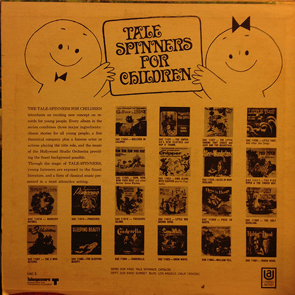 The Famous Theatre Company With The Hollywood Studio Orchestra : Puss In Boots (LP, Album)