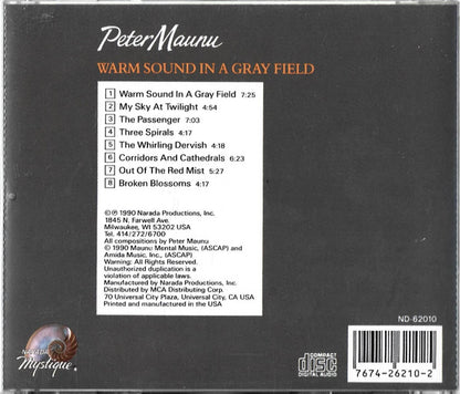 Peter Maunu : Warm Sound In A Gray Field (CD, Album)