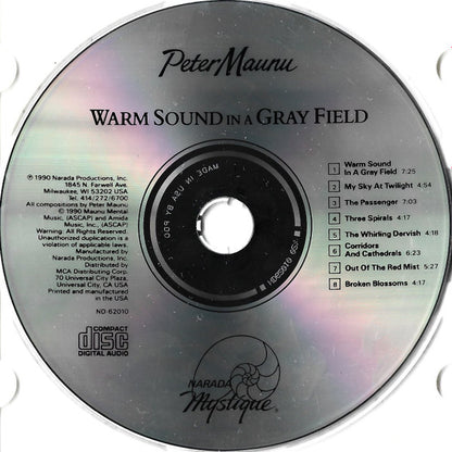 Peter Maunu : Warm Sound In A Gray Field (CD, Album)