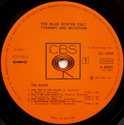 The Blue Öyster Cult* : Tyranny And Mutation (LP, Album)