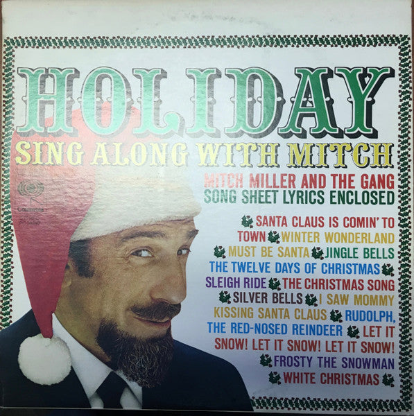 Mitch Miller And The Gang : Holiday Sing Along With Mitch (LP, Album, RE)
