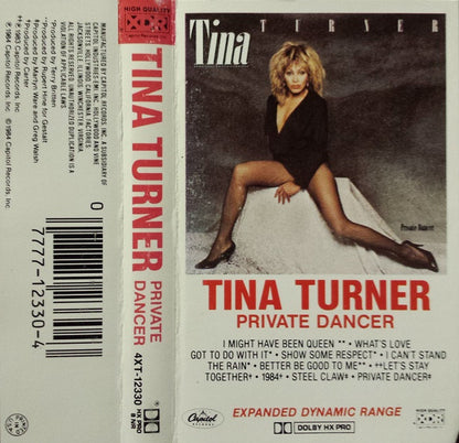Tina Turner : Private Dancer (Cass, Album, Gri)