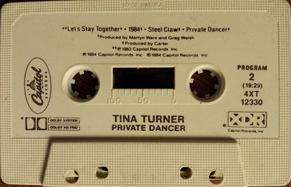 Tina Turner : Private Dancer (Cass, Album, Gri)
