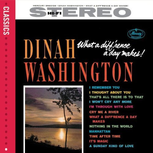 Dinah Washington : What A Diff'rence A Day Makes! (CD, Album, RE, RM)