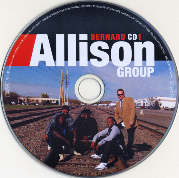 Bernard Allison Group : Live At The Jazzhaus (2xCD, Album)
