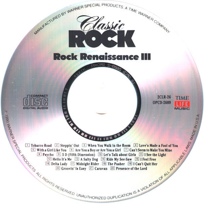 Various : Classic Rock - Rock Renaissance III (CD, Comp)