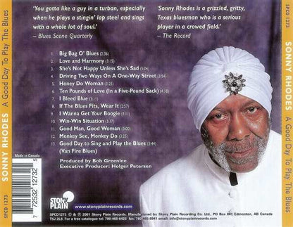 Sonny Rhodes : A Good Day To Play The Blues (CD, Album)