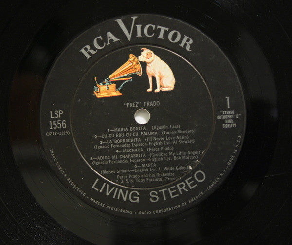 Perez Prado And His Orchestra : "Prez" (LP, Album, Ind)