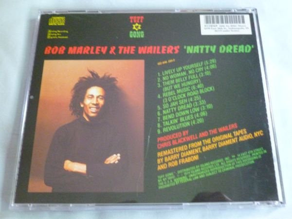 Bob Marley & The Wailers : Natty Dread (CD, Album, Club, RE, RM)