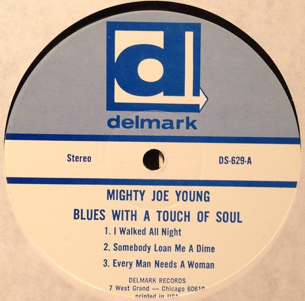 Mighty Joe Young : Blues With A Touch Of Soul (LP, Album)