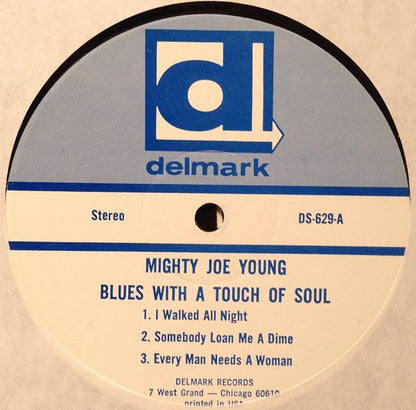 Mighty Joe Young : Blues With A Touch Of Soul (LP, Album)