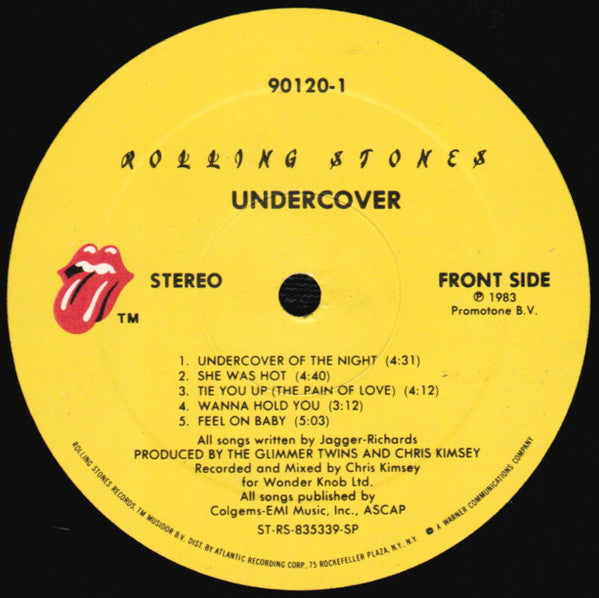 Buy The Rolling Stones : Undercover (LP, Album, SP ) Online for a