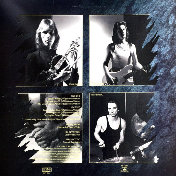 UK (3) : Danger Money (LP, Album, Pit)