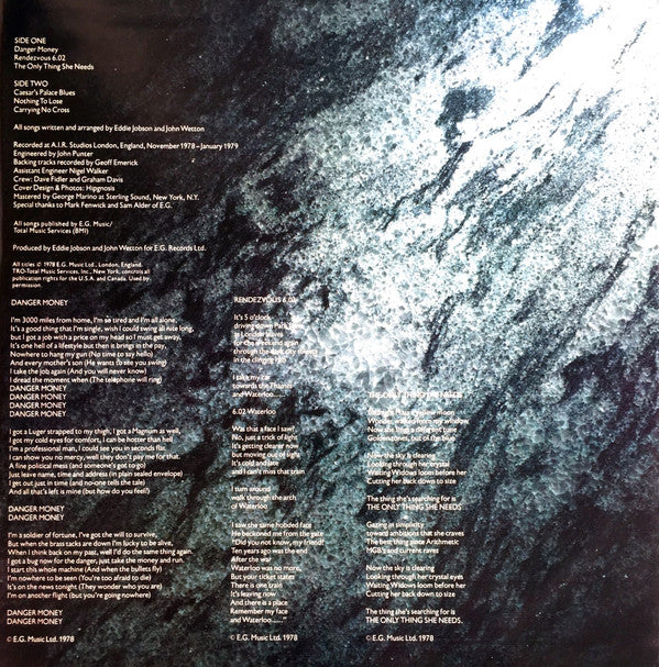 UK (3) : Danger Money (LP, Album, Pit)