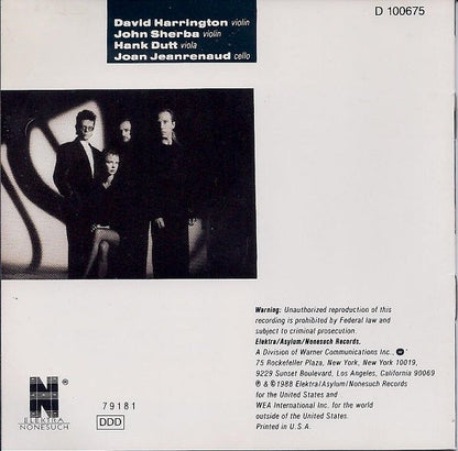 Kronos Quartet : Winter Was Hard (CD, Album, Club)