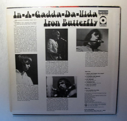 Iron Butterfly : In-A-Gadda-Da-Vida (LP, Album, RP, PR)
